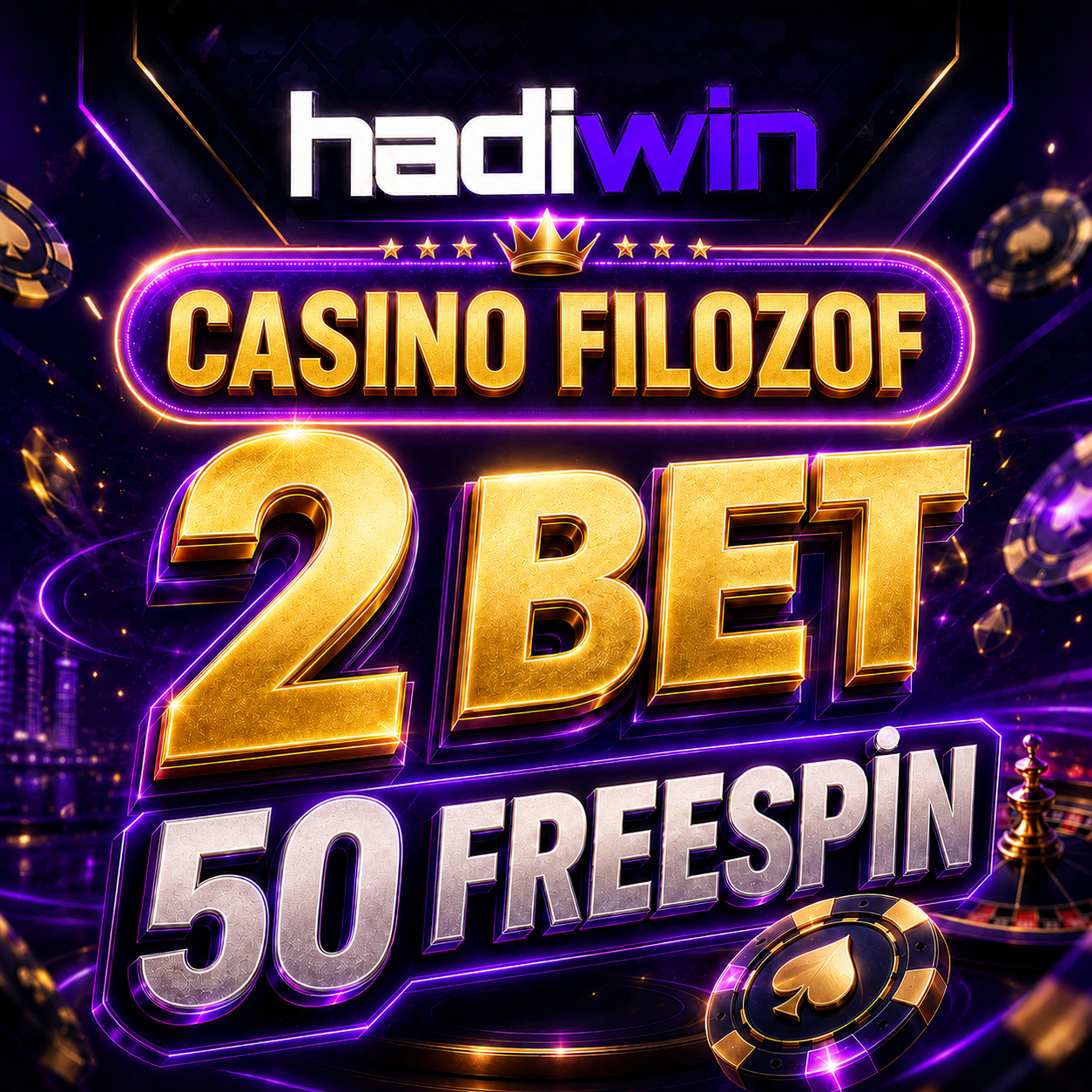 HADİWİN  2 BET 50 FREESPİN