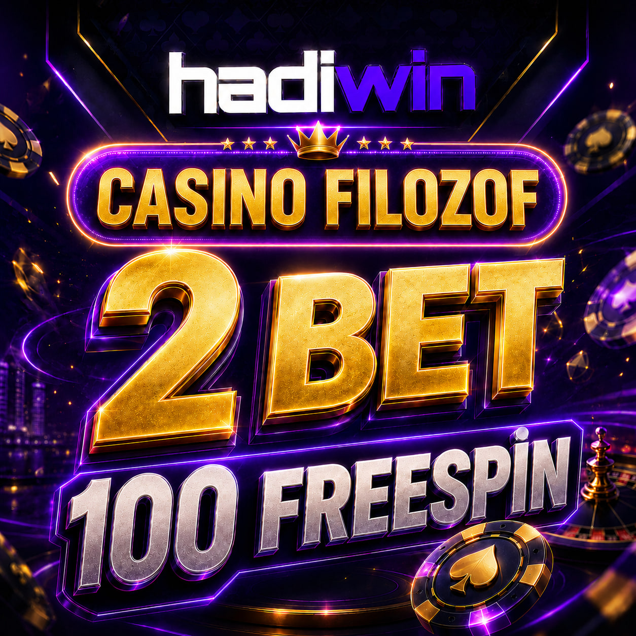 HADİWİN 2 BET 100 FREESPIN